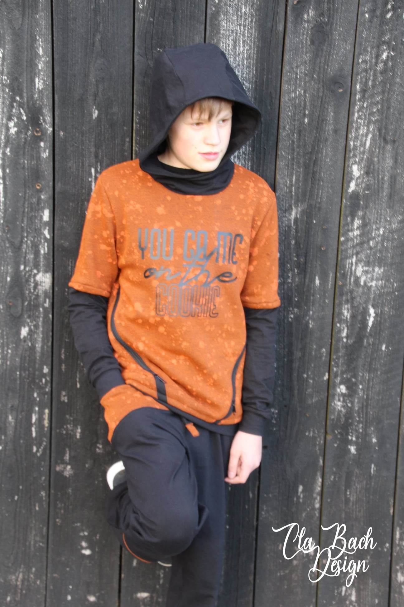 Hoodie Junior Mikael Größe 122-176 inkl. Beamerdatei - Sewando