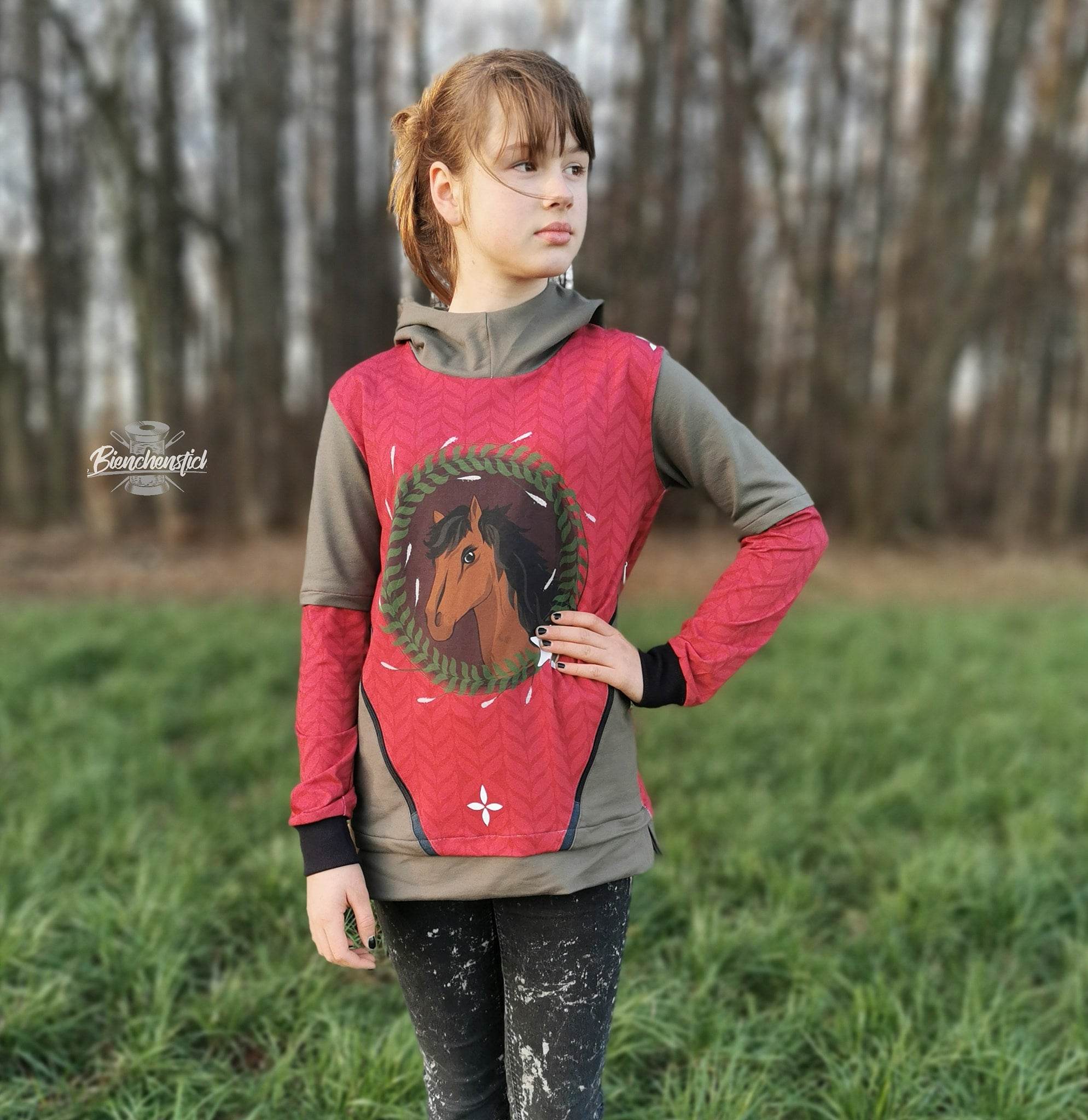 Hoodie Junior Mikael Größe 122-176 inkl. Beamerdatei - Sewando