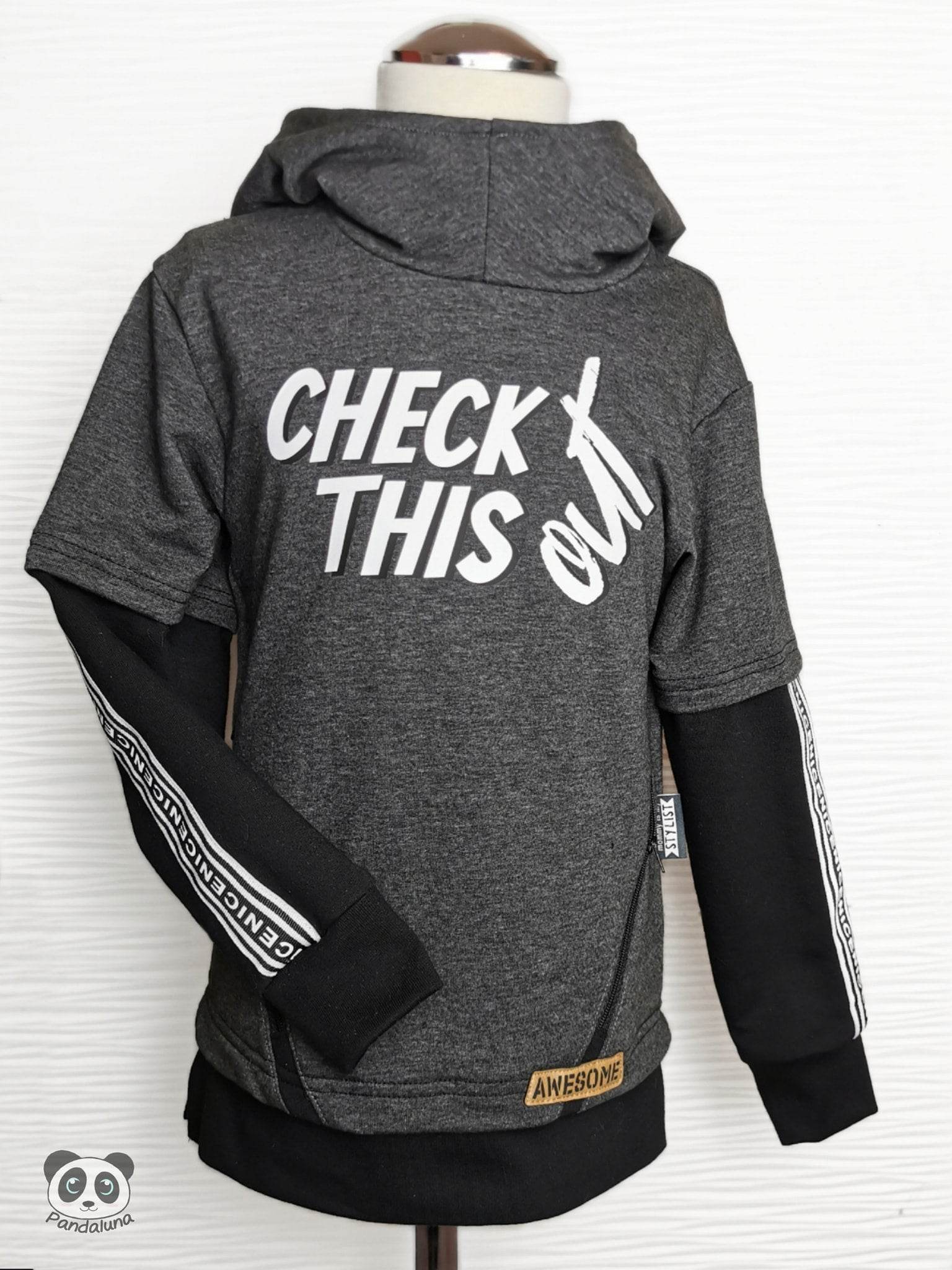 Hoodie Mini Mikael Größe 86-122 inkl. Beamerdatei - Sewando