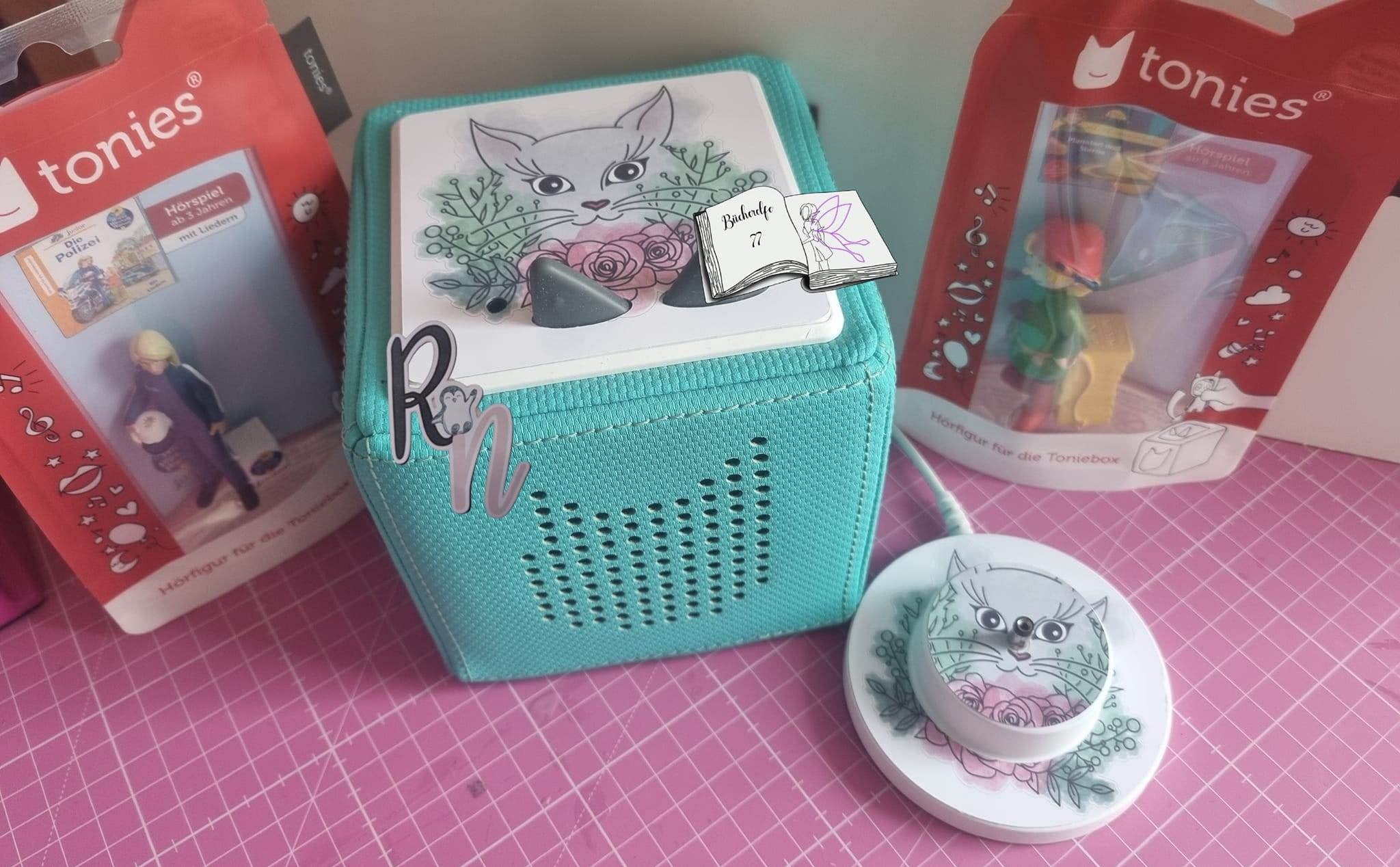 Digiset Blumenkatze Plotten, Sublimation, Drucken, Digistamp - Sewando