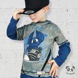 Hoodie Mini Mikael Größe 86-122 inkl. Beamerdatei - Sewando