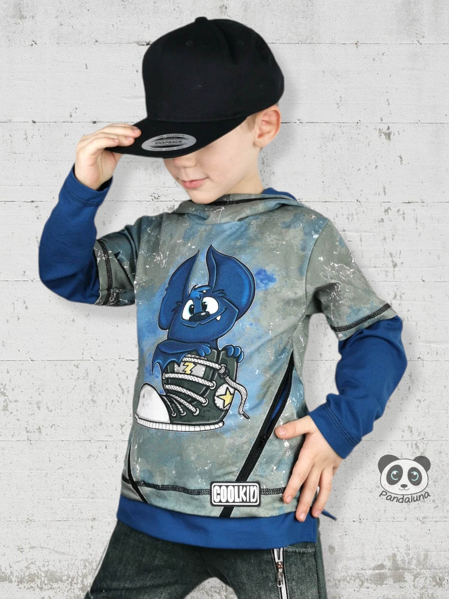 Hoodie Mini Mikael Größe 86-122 inkl. Beamerdatei - Sewando