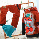 Hoodie Mini Mikael Größe 86-122 inkl. Beamerdatei - Sewando