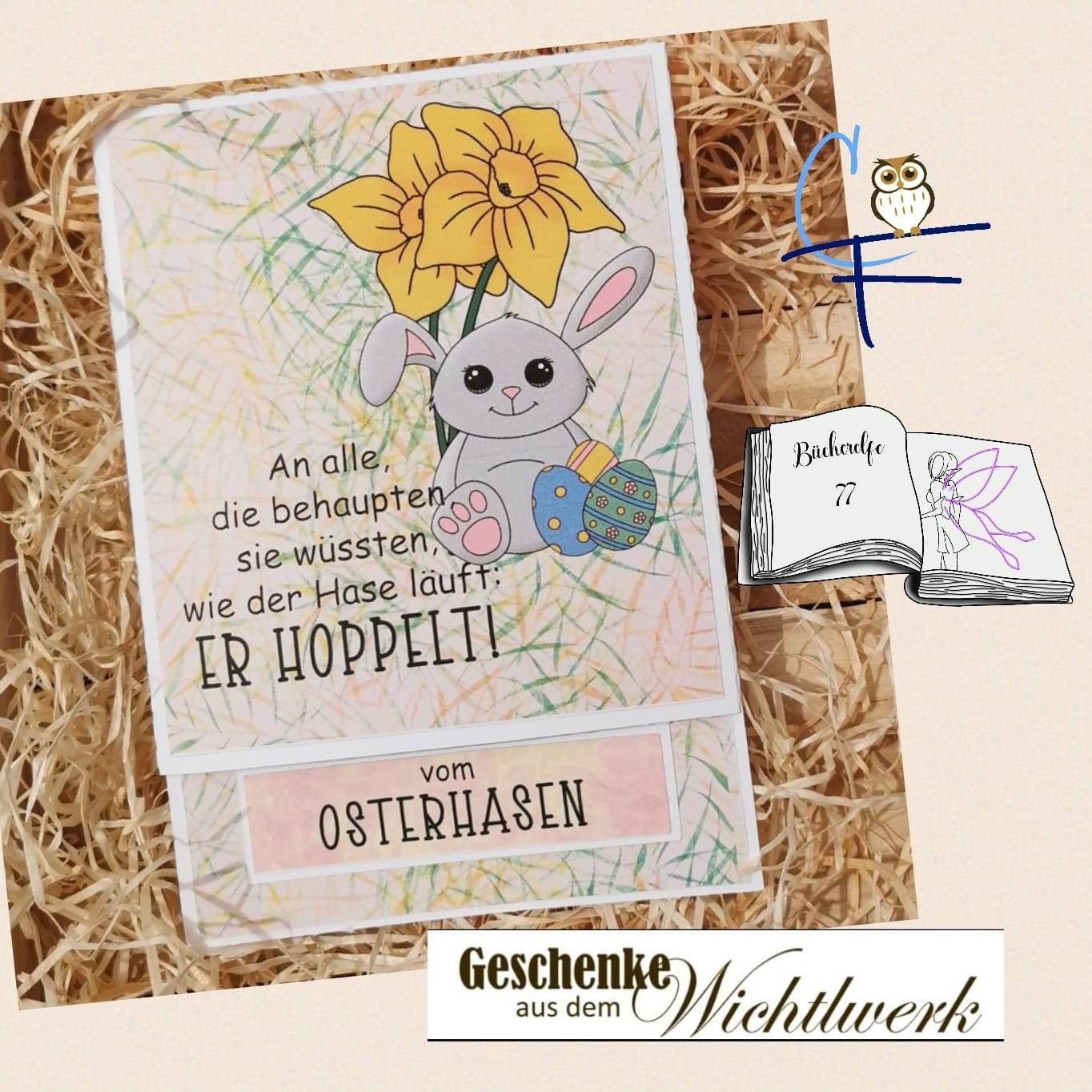 Digiset Osterhasi Sublimation, Digistamp, Digipaper - Sewando