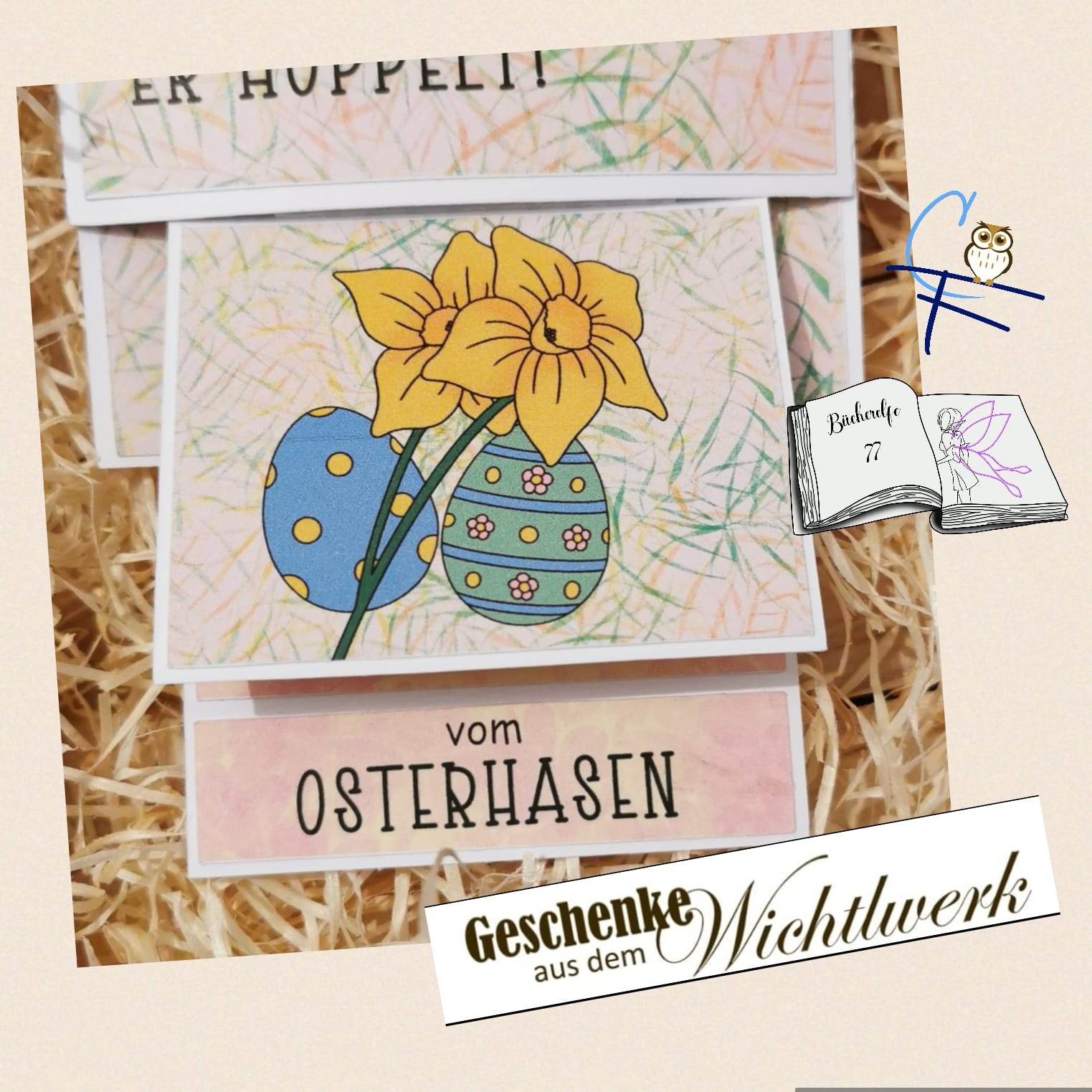 Digiset Osterhasi Sublimation, Digistamp, Digipaper - Sewando