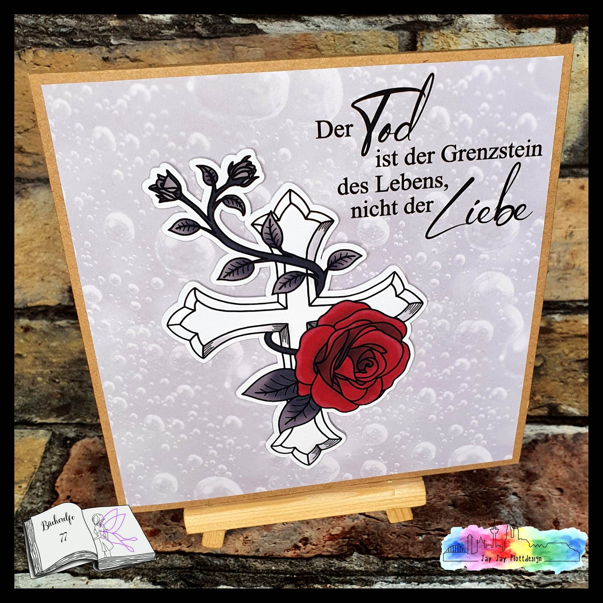 Plotterdatei Trauer Plotten, Sublimation, Digistamp, Digipaper, - Sewando