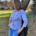 Schnittmuster Emmas All-in-one-Shirt Größe 32 – 50 - Sewando
