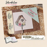 Digiset Vogelhäuschen Plotten, Sublimation, Drucken, Digistamp, Digipaper ! - Sewando