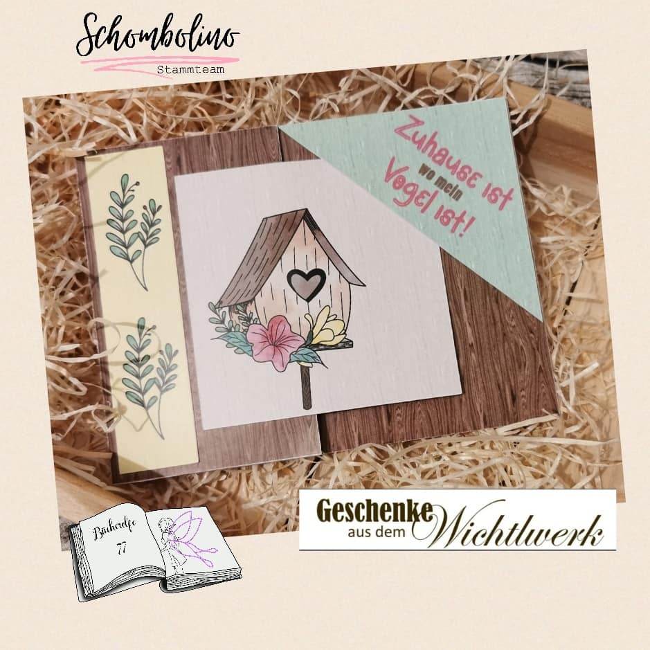 Digiset Vogelhäuschen Plotten, Sublimation, Drucken, Digistamp, Digipaper ! - Sewando