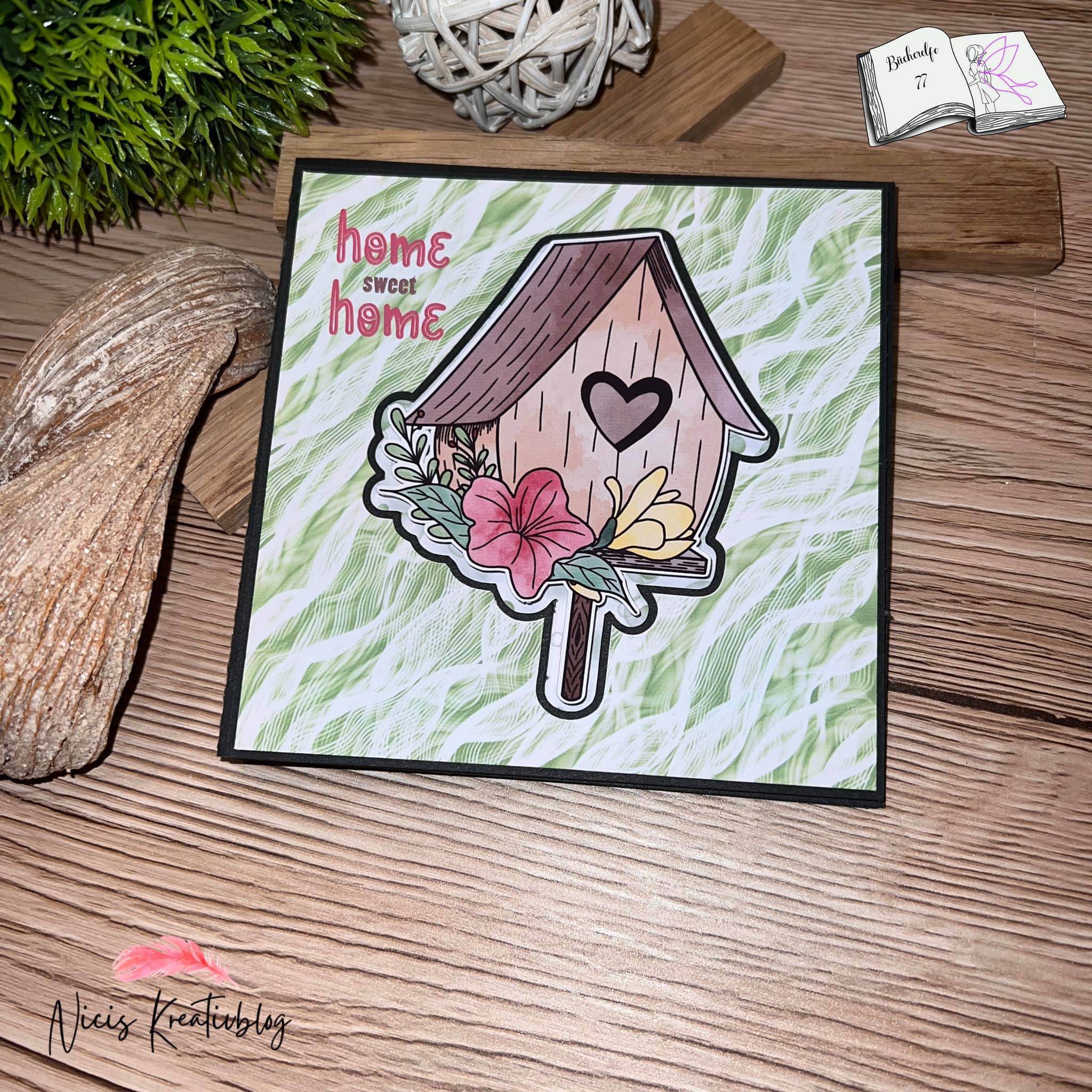 Digiset Vogelhäuschen Plotten, Sublimation, Drucken, Digistamp, Digipaper ! - Sewando