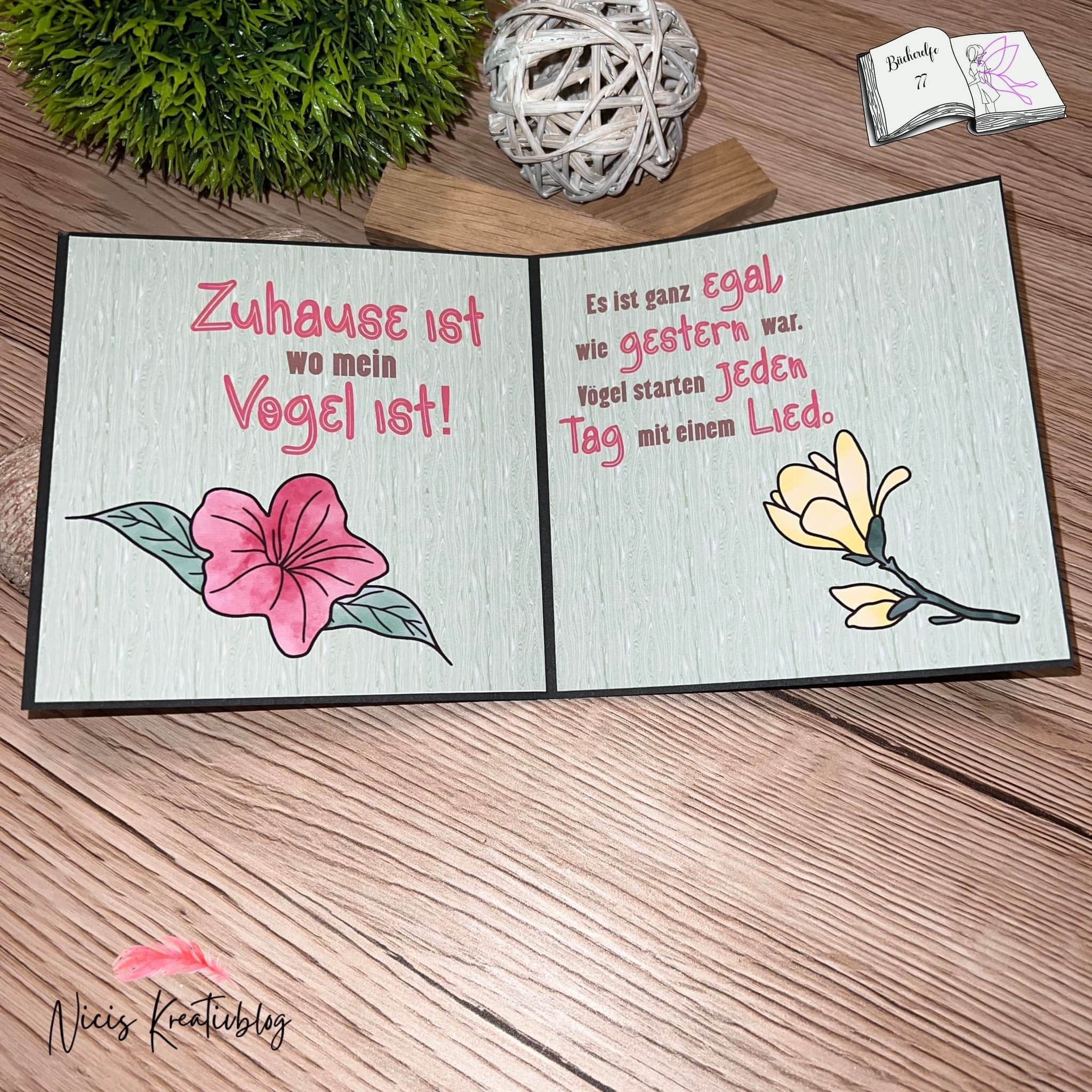 Digiset Vogelhäuschen Plotten, Sublimation, Drucken, Digistamp, Digipaper ! - Sewando