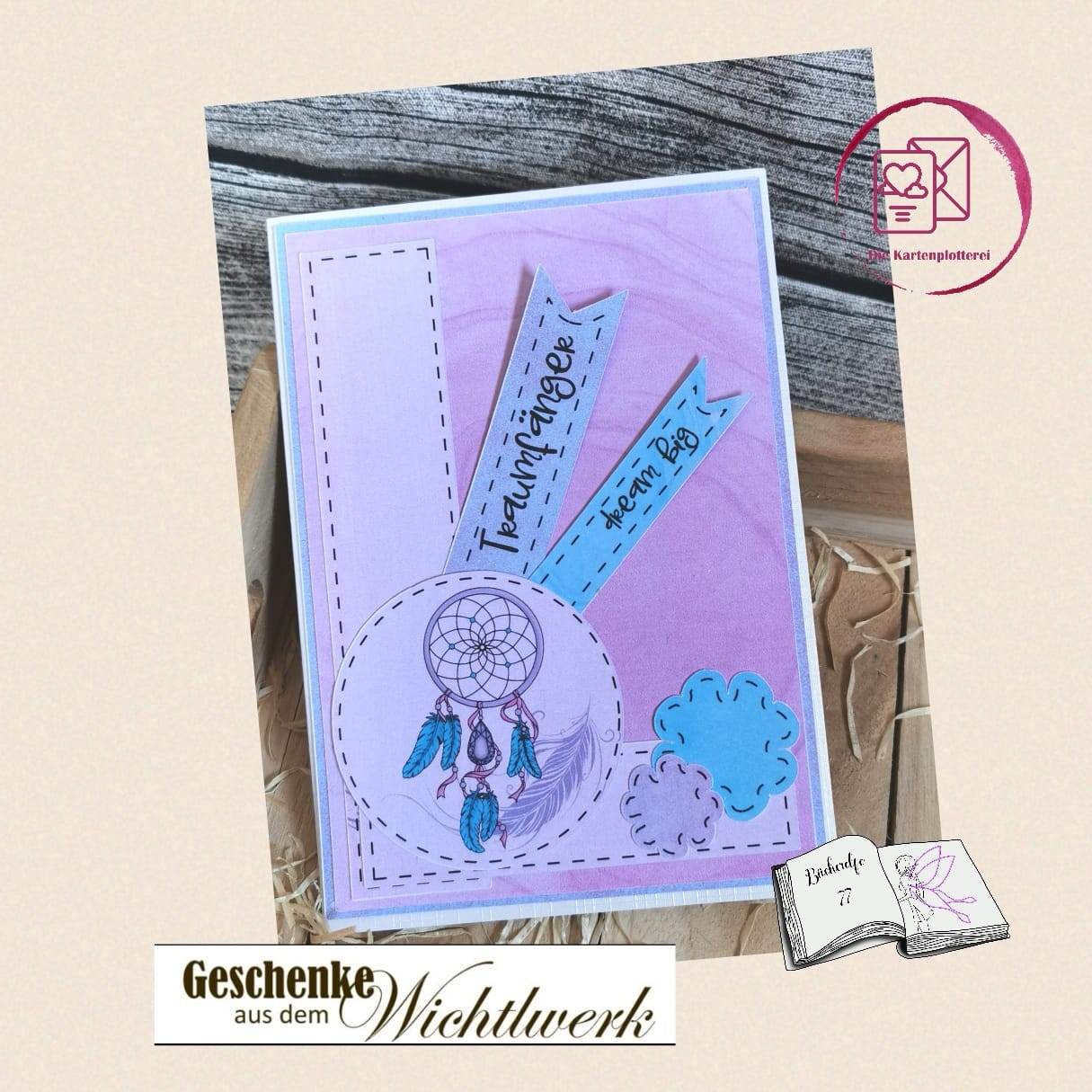 Digiset Traumfänger Sublimation, Digistamp, Digipaper - Sewando