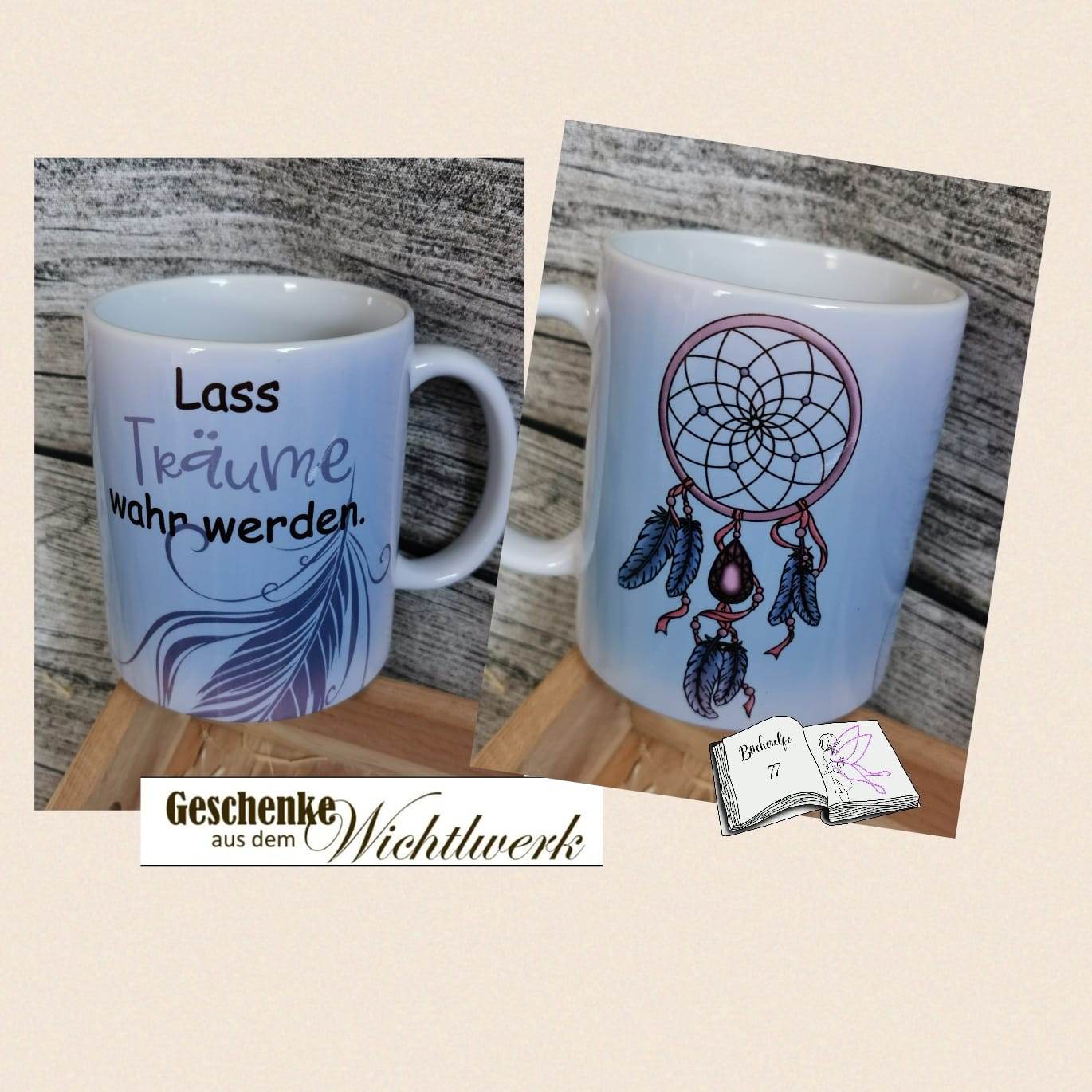 Digiset Traumfänger Sublimation, Digistamp, Digipaper - Sewando