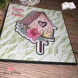 Digiset Vogelhäuschen Plotten, Sublimation, Drucken, Digistamp, Digipaper ! - Sewando