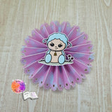 Digiset little sheep Plotten, Sublimation, Drucken, Digistamp, Digipaper - Sewando