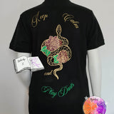 Digiset Schlange mit Nelken Sublimation, Digistamp, Digipaper - Sewando