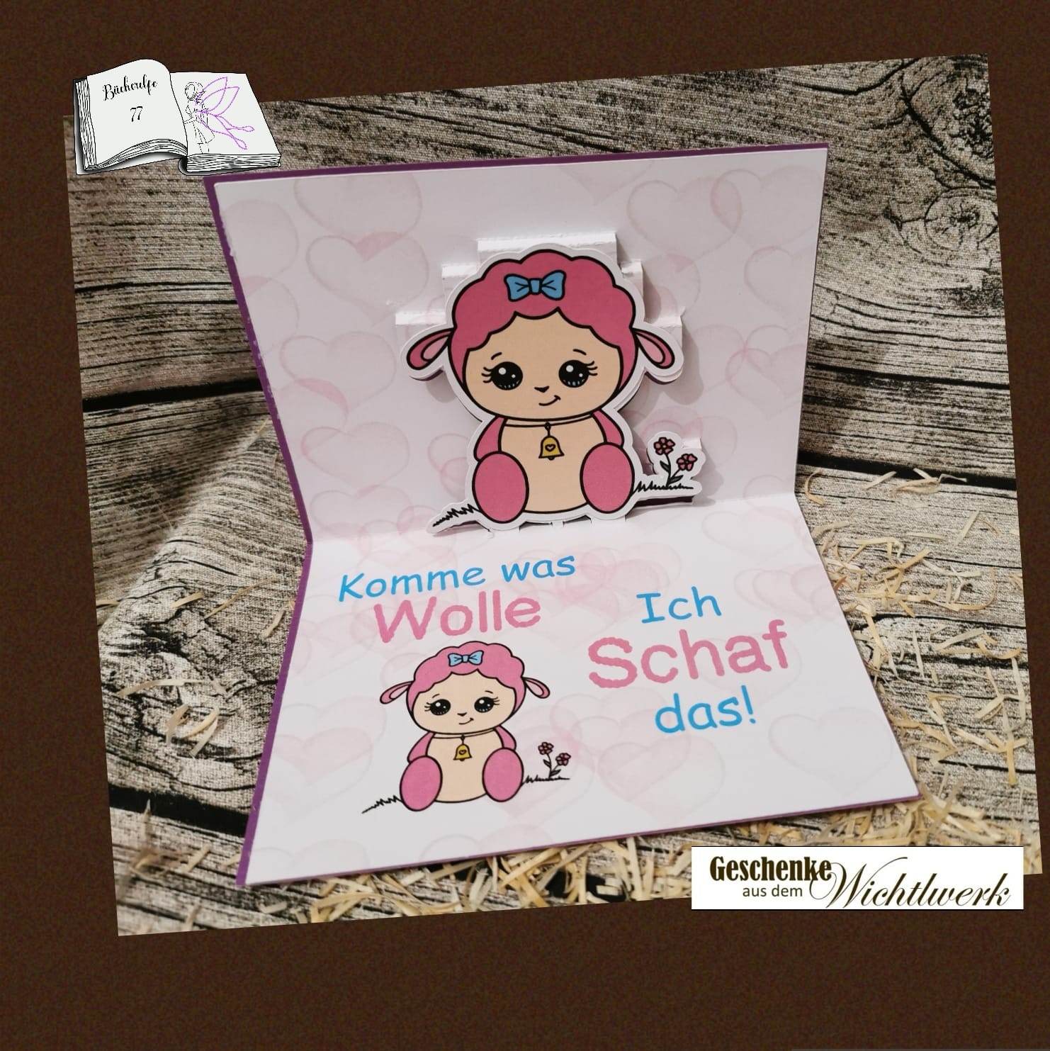Digiset little sheep Plotten, Sublimation, Drucken, Digistamp, Digipaper - Sewando