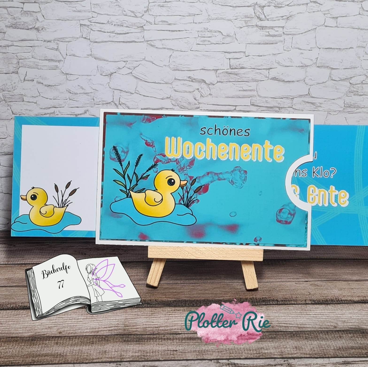 Digiset Ente gut alles gut Plotterdatei, Sublimation, Digistamp, Digipaper - Sewando