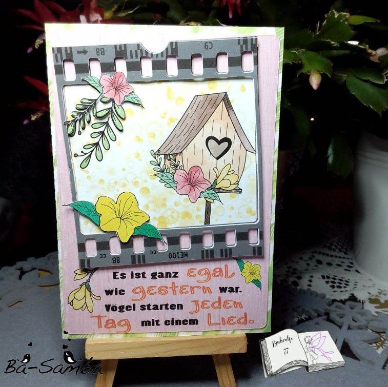 Digiset Vogelhäuschen Plotten, Sublimation, Drucken, Digistamp, Digipaper ! - Sewando