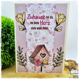 Digiset Vogelhäuschen Plotten, Sublimation, Drucken, Digistamp, Digipaper ! - Sewando