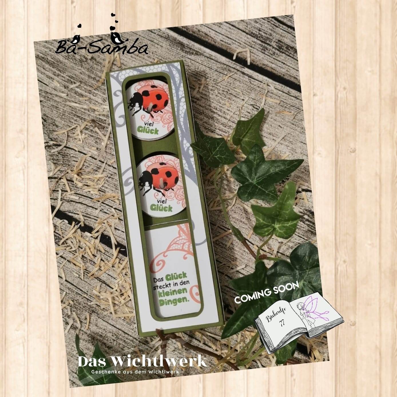 Digiset Marienkäfer Sublimation, Digistamp, Digipaper - Sewando