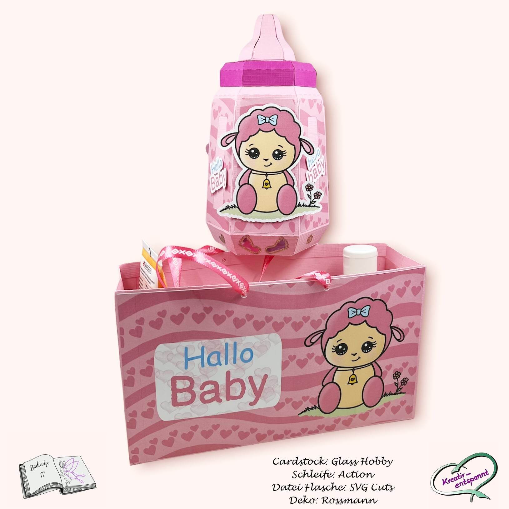 Digiset little sheep Plotten, Sublimation, Drucken, Digistamp, Digipaper - Sewando