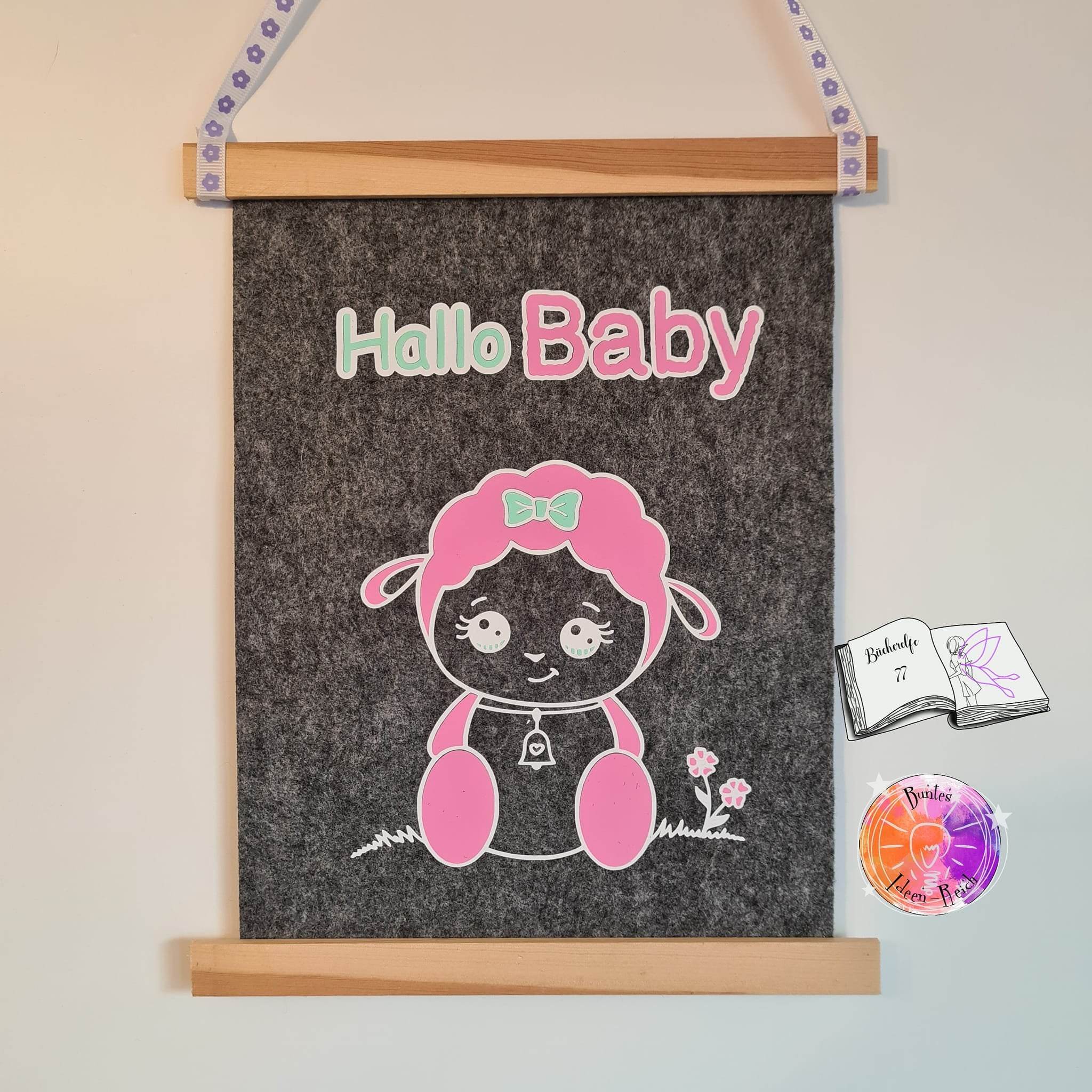 Digiset little sheep Plotten, Sublimation, Drucken, Digistamp, Digipaper - Sewando