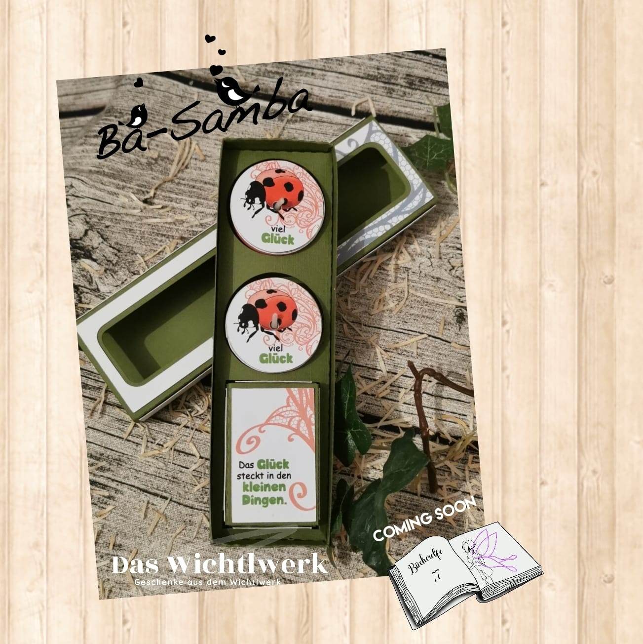Digiset Marienkäfer Sublimation, Digistamp, Digipaper - Sewando