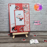 Digiset Marienkäfer Sublimation, Digistamp, Digipaper - Sewando