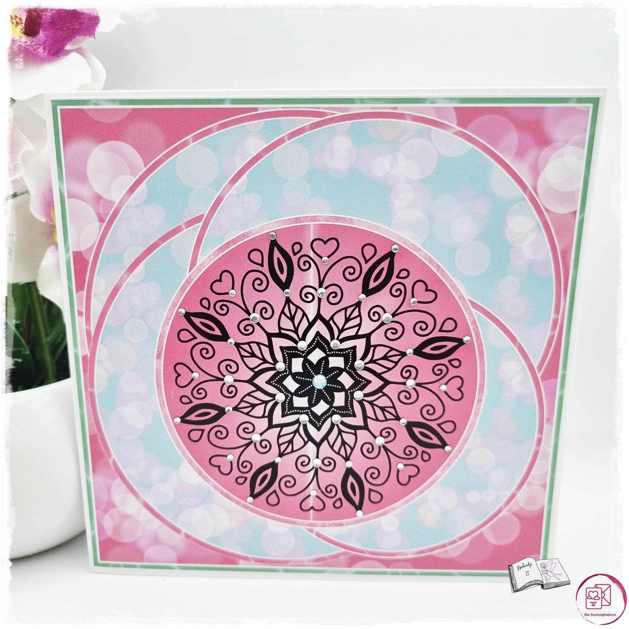 Digiset Mandala Plotten, Sublimation, Drucken, Digistamp - Sewando