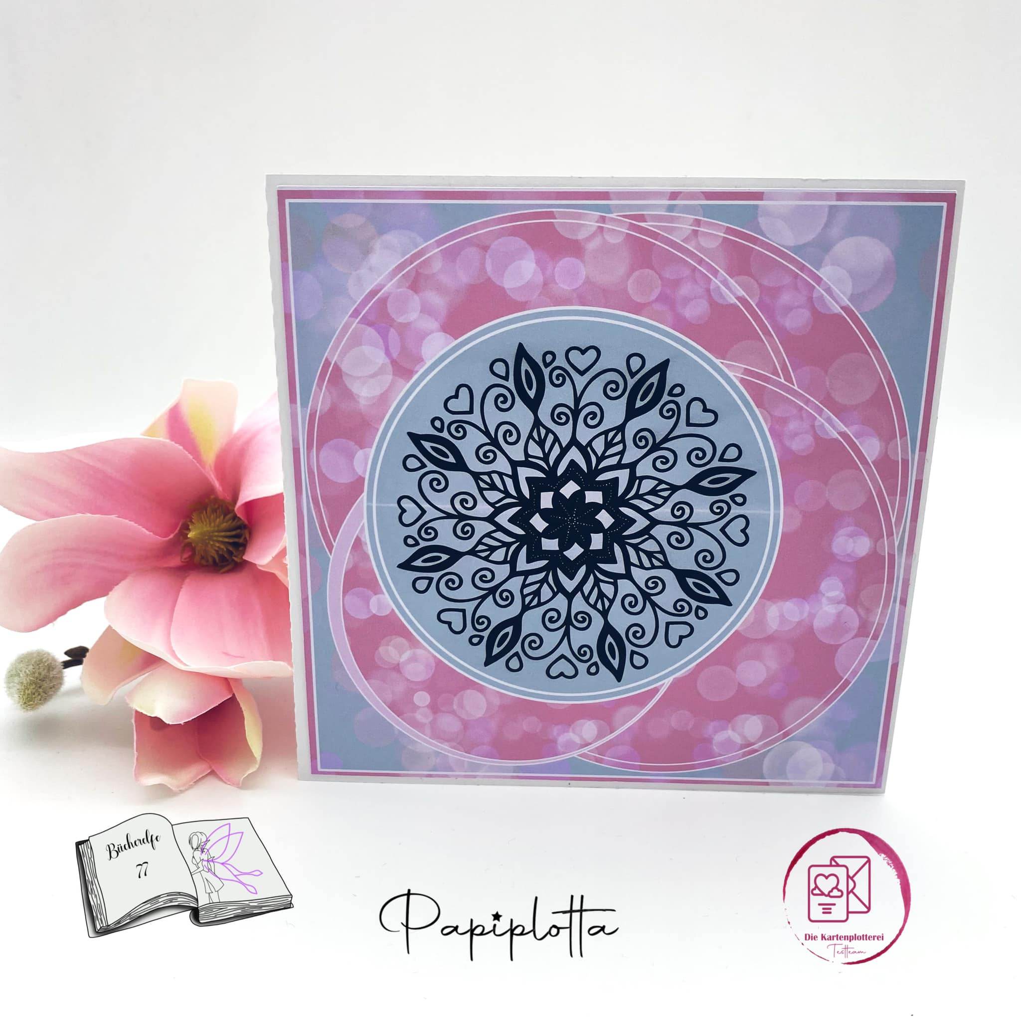 Digiset Mandala Plotten, Sublimation, Drucken, Digistamp - Sewando