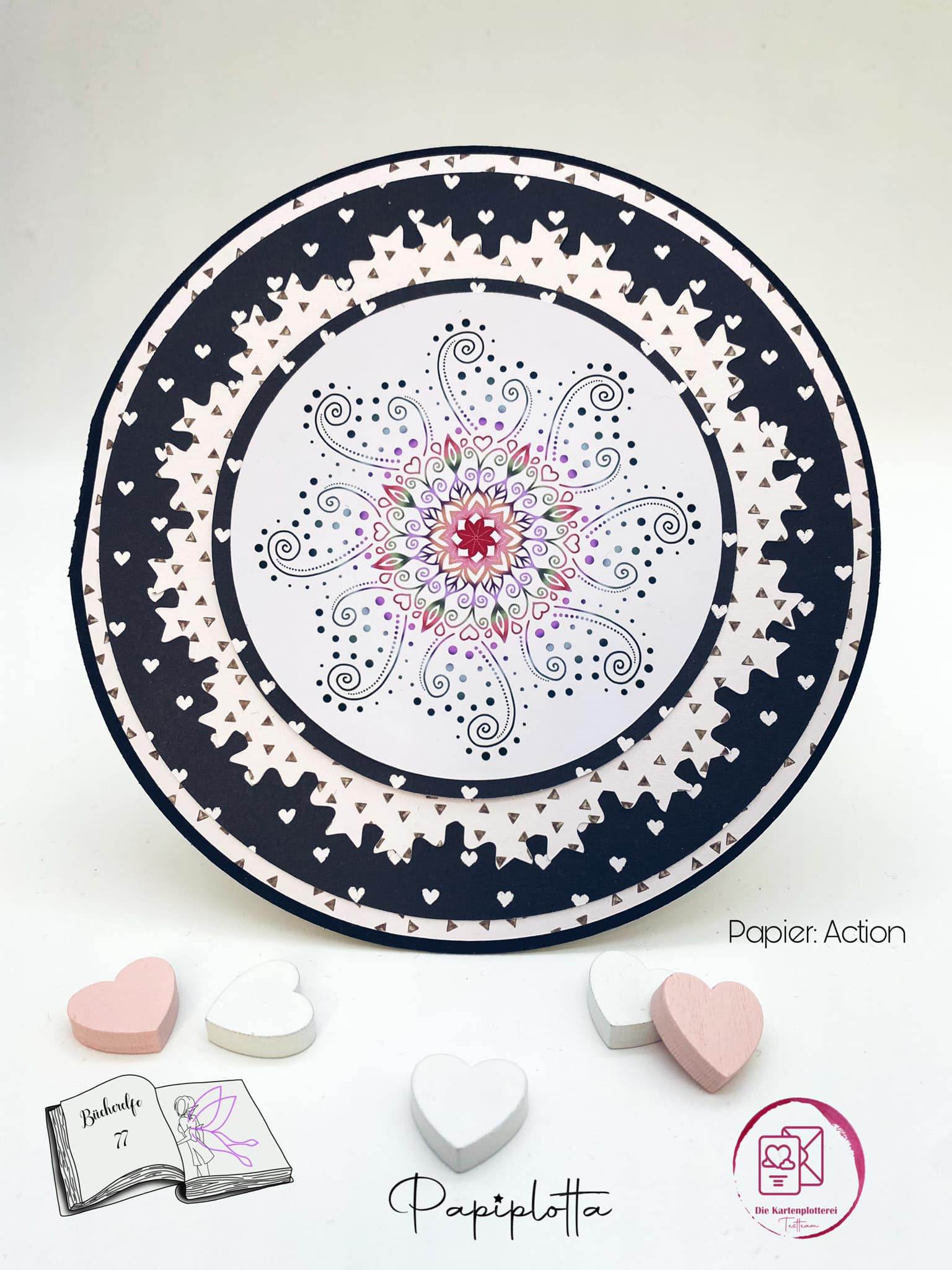 Digiset Mandala Plotten, Sublimation, Drucken, Digistamp - Sewando