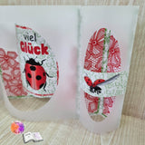 Digiset Marienkäfer Sublimation, Digistamp, Digipaper - Sewando