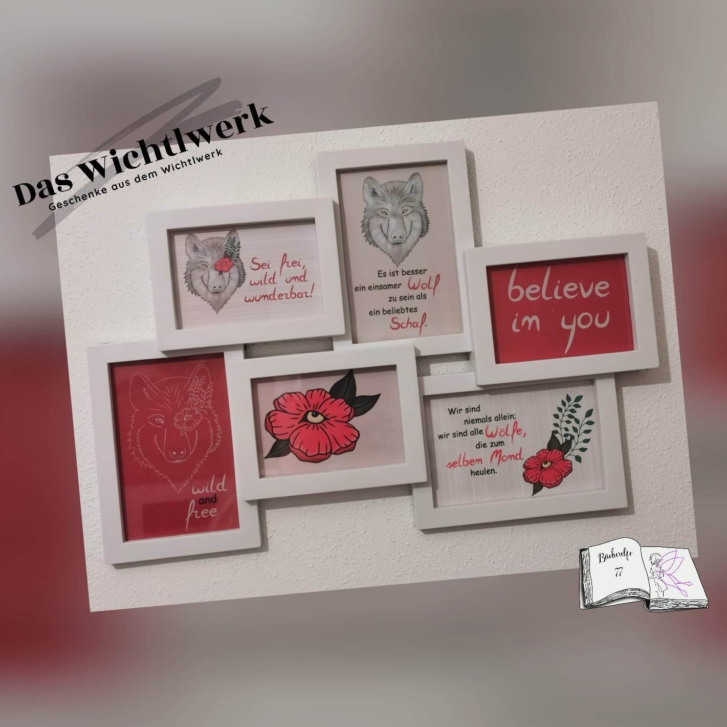 Digiset Wolf Sublimation, Digistamp, Digipaper ! - Sewando