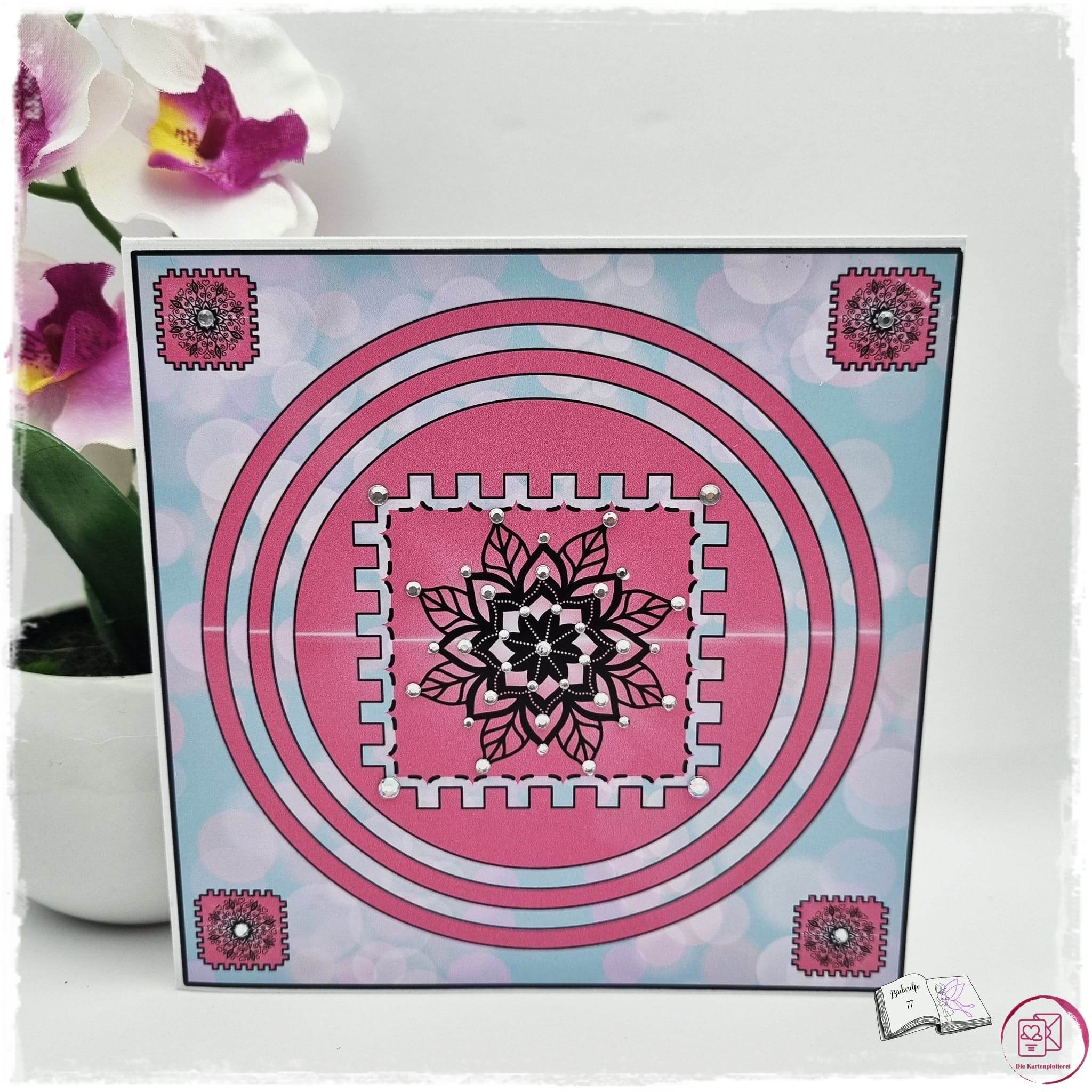 Digiset Mandala Plotten, Sublimation, Drucken, Digistamp - Sewando