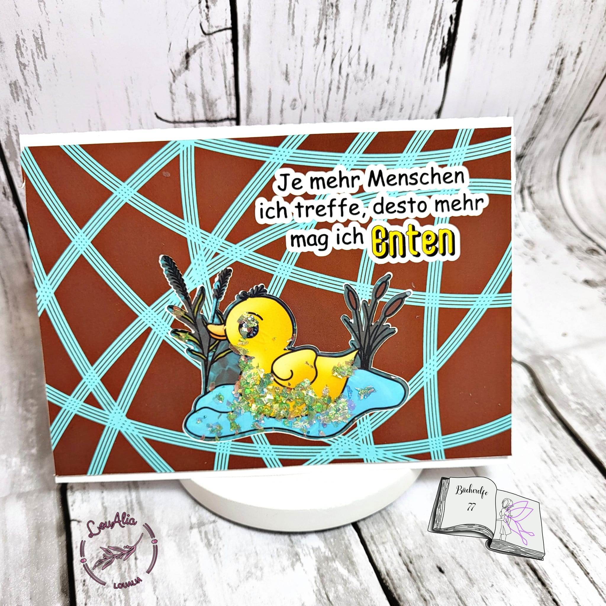 Digiset Ente gut alles gut Plotterdatei, Sublimation, Digistamp, Digipaper - Sewando