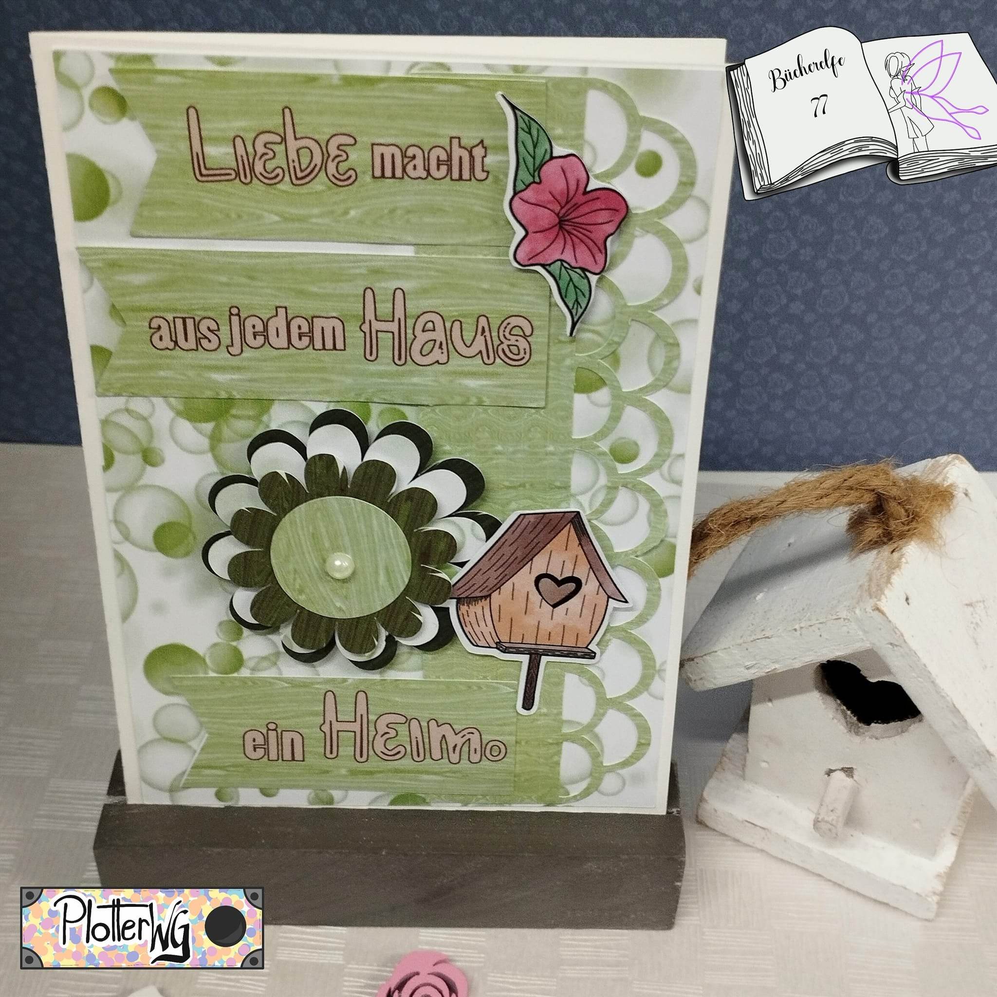 Digiset Vogelhäuschen Plotten, Sublimation, Drucken, Digistamp, Digipaper ! - Sewando