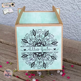 Digiset Mandala Plotten, Sublimation, Drucken, Digistamp - Sewando
