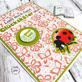 Digiset Marienkäfer Sublimation, Digistamp, Digipaper - Sewando