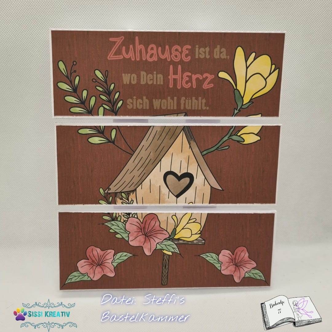Digiset Vogelhäuschen Plotten, Sublimation, Drucken, Digistamp, Digipaper ! - Sewando
