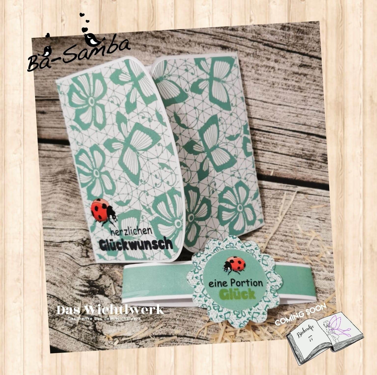 Digiset Marienkäfer Sublimation, Digistamp, Digipaper - Sewando
