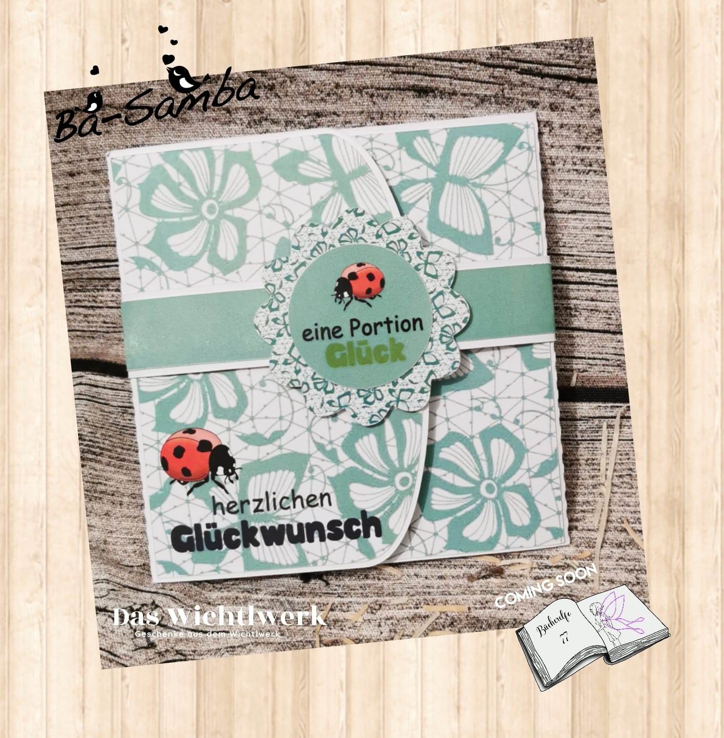 Digiset Marienkäfer Sublimation, Digistamp, Digipaper - Sewando