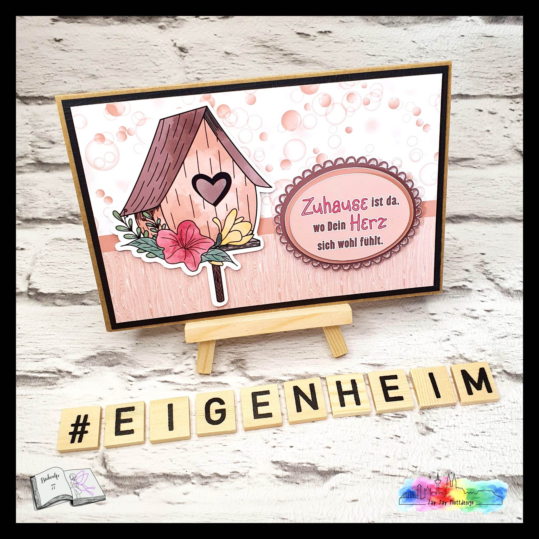 Digiset Vogelhäuschen Plotten, Sublimation, Drucken, Digistamp, Digipaper ! - Sewando