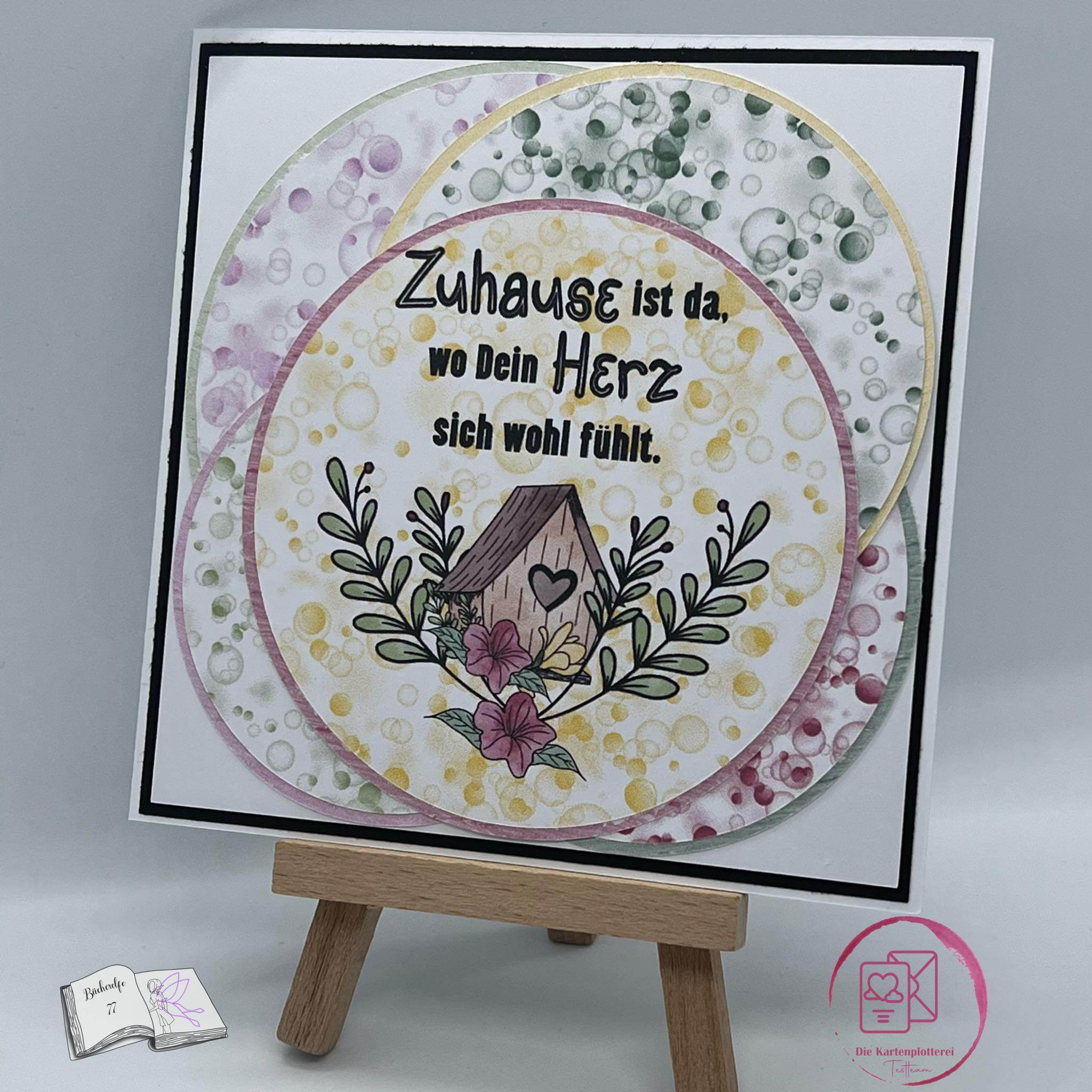 Digiset Vogelhäuschen Plotten, Sublimation, Drucken, Digistamp, Digipaper ! - Sewando