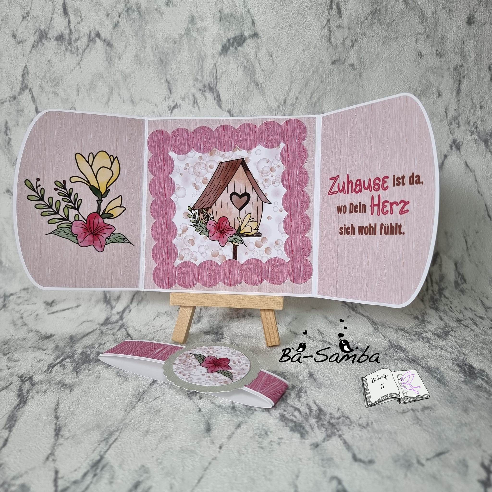 Digiset Vogelhäuschen Plotten, Sublimation, Drucken, Digistamp, Digipaper ! - Sewando