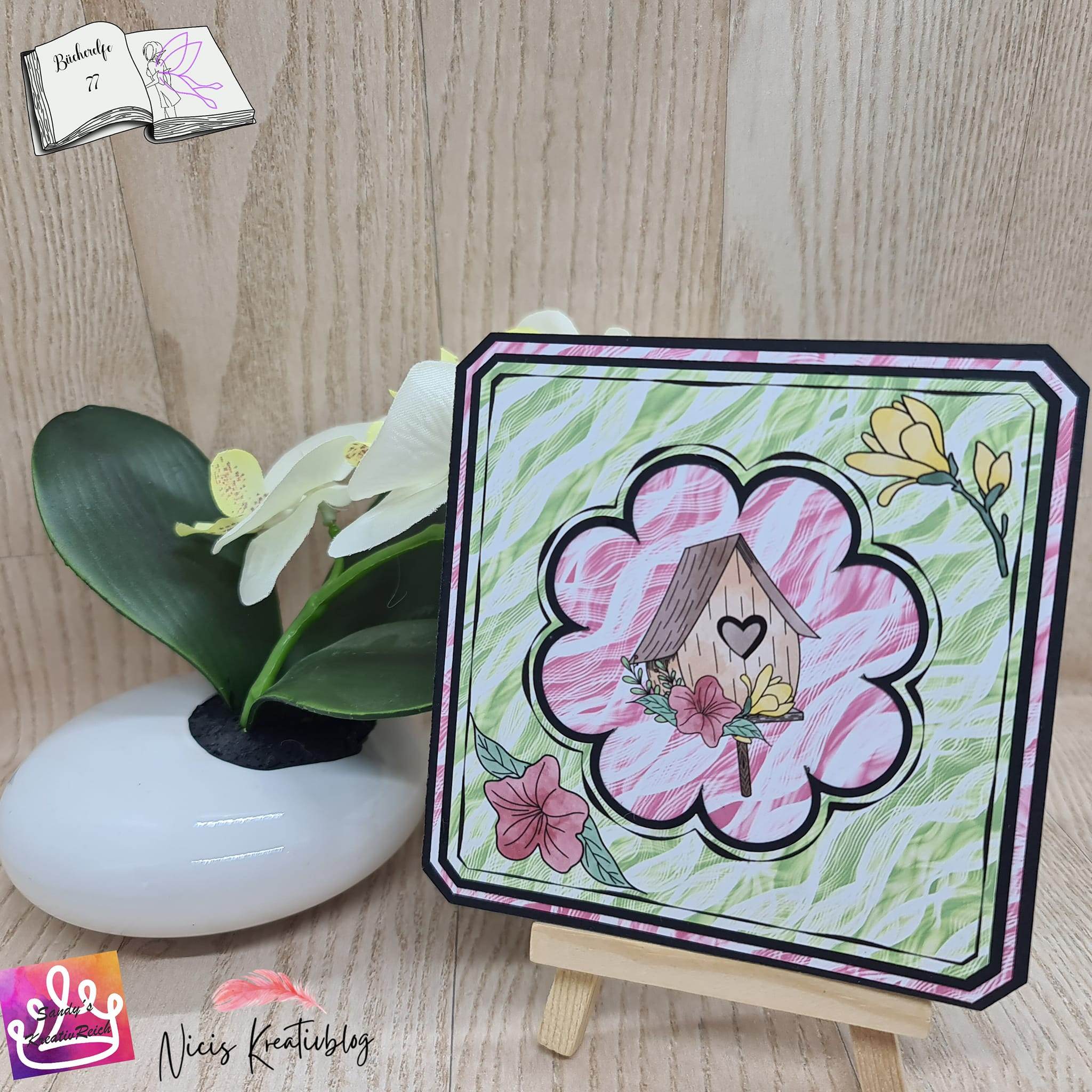 Digiset Vogelhäuschen Plotten, Sublimation, Drucken, Digistamp, Digipaper ! - Sewando