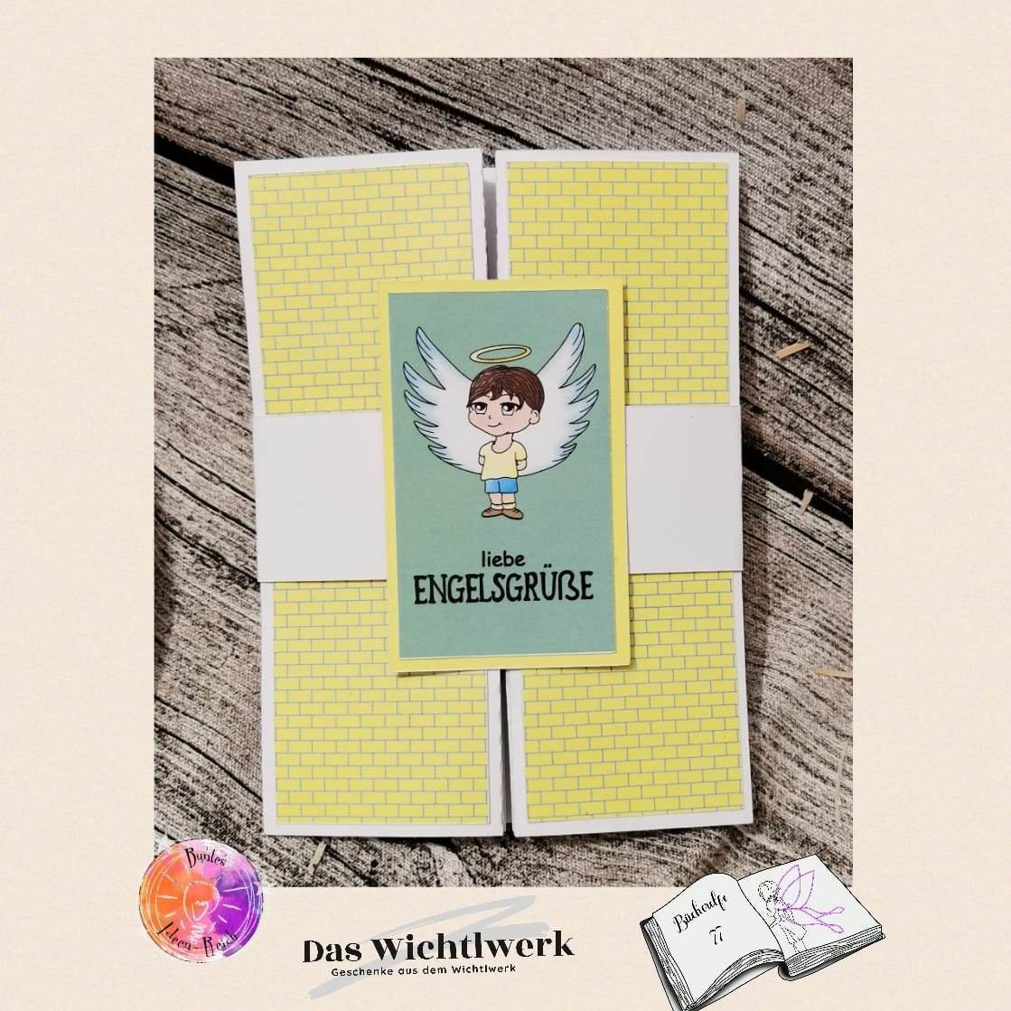 Digiset (B)Engel, Digistamp, Digipaper, Plotterdatei, Sublimation, Druck - Sewando