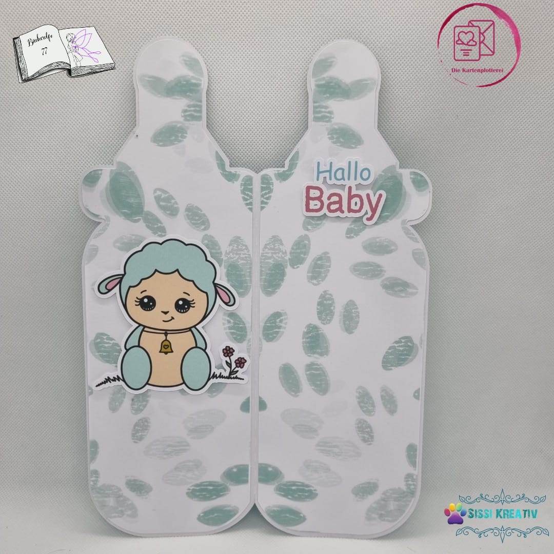 Digiset little sheep Plotten, Sublimation, Drucken, Digistamp, Digipaper - Sewando