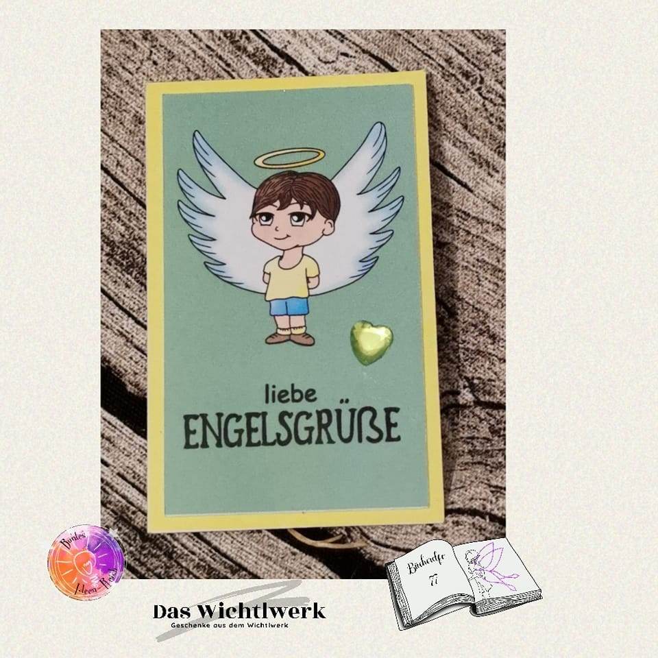 Digiset (B)Engel, Digistamp, Digipaper, Plotterdatei, Sublimation, Druck - Sewando