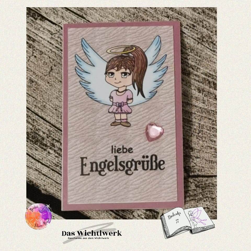Digiset (B)Engeline Digistamp, Digipaper, Plotterdatei, Sublimation, Druck - Sewando